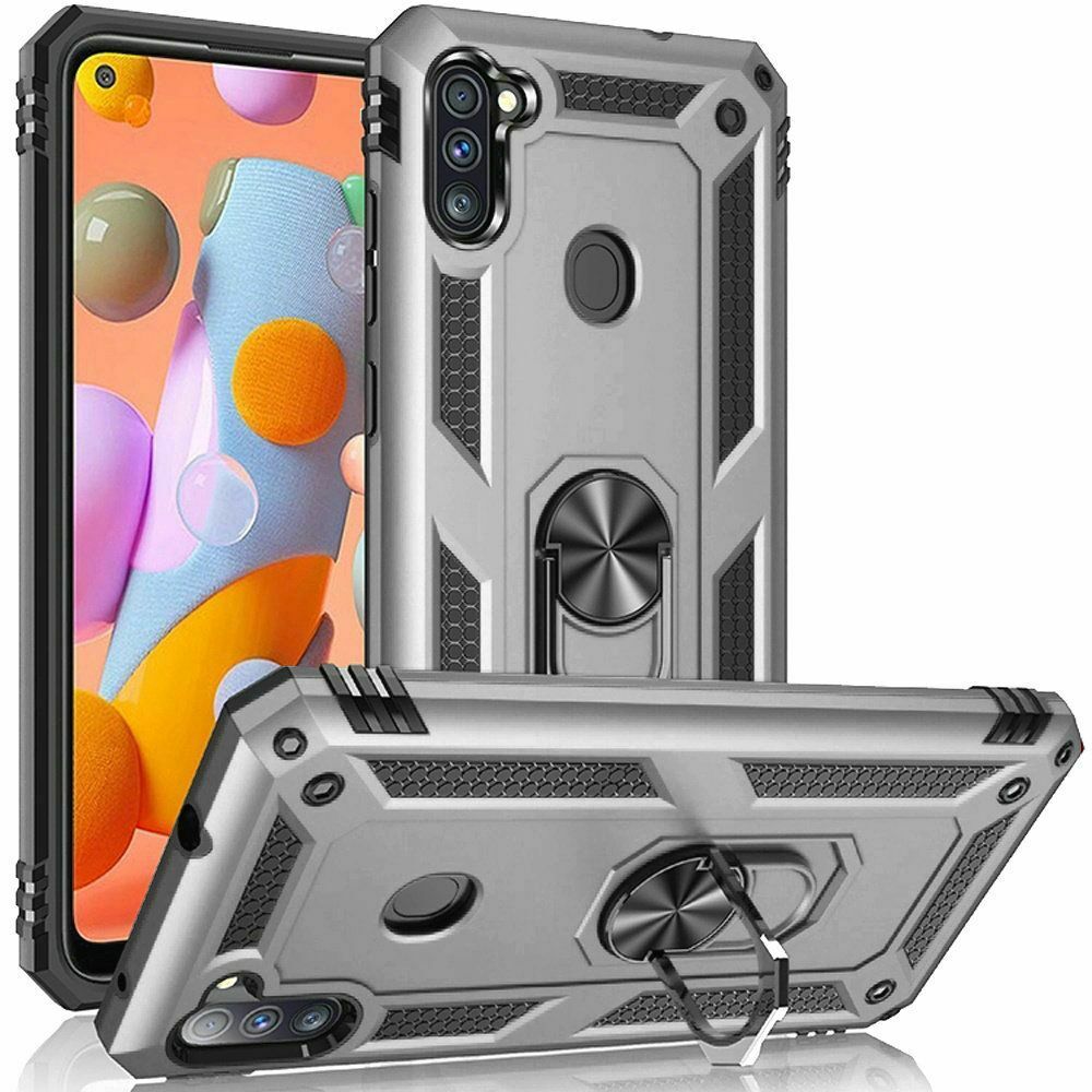 Coque hybride avec anneau pour Samsung Galaxy A11 Coque hybride avec anneau pour Samsung Galaxy A11